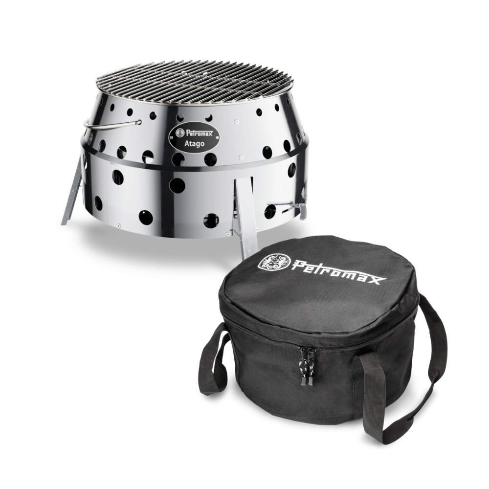 Petromax Atago Grill mit Tasche für Outdoor-Küche