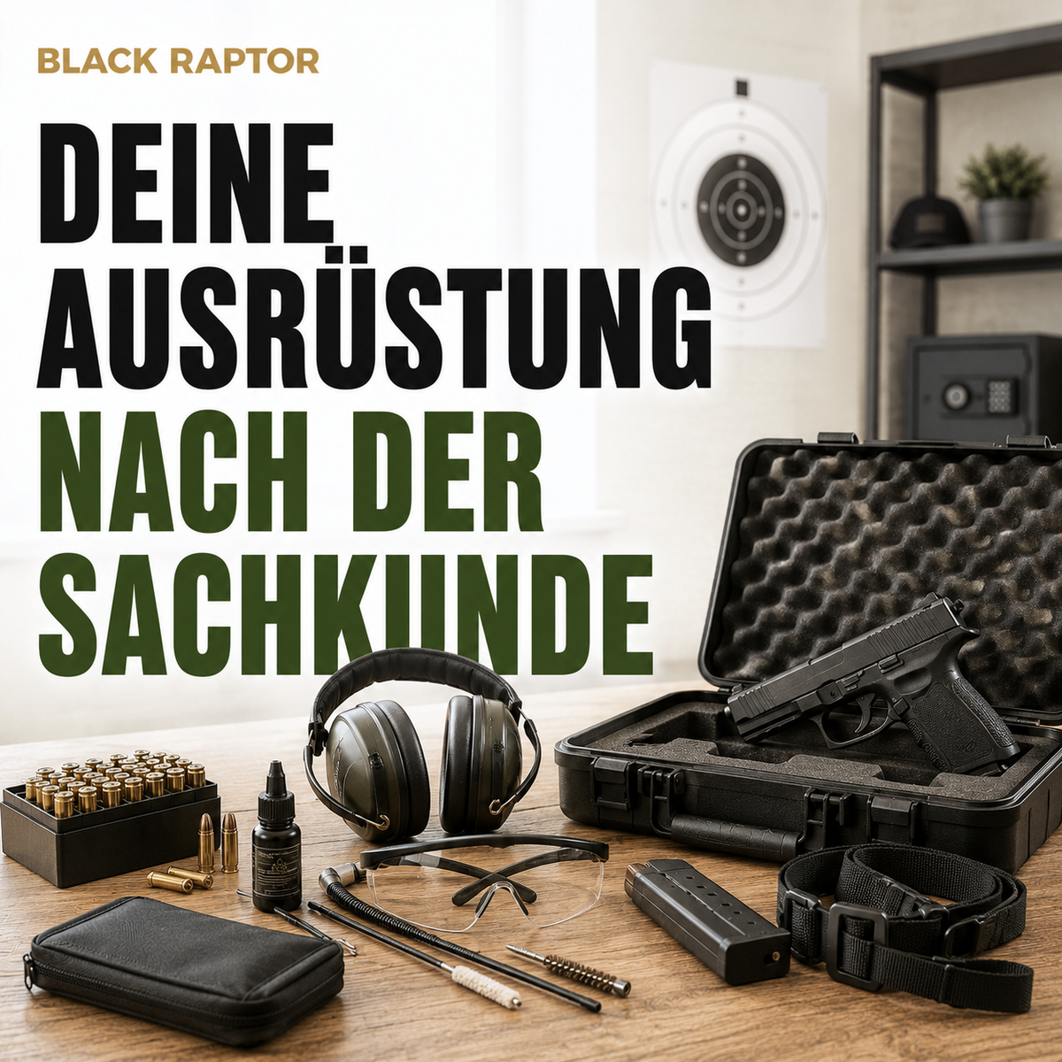 Ausrüstung nach der Sachkunde