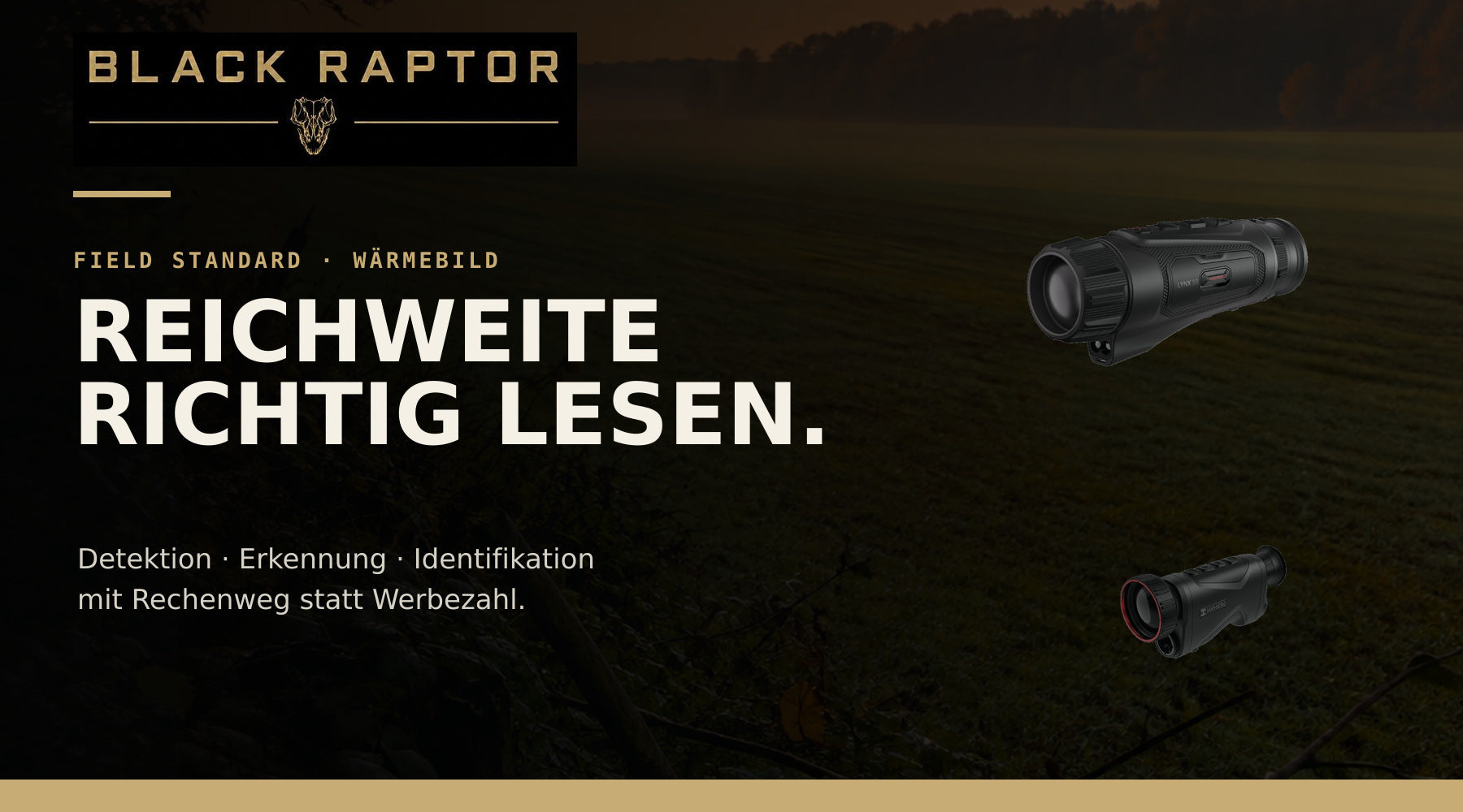 Wärmebild-Reichweite richtig lesen: Detektion, Erkennung und Identifikation