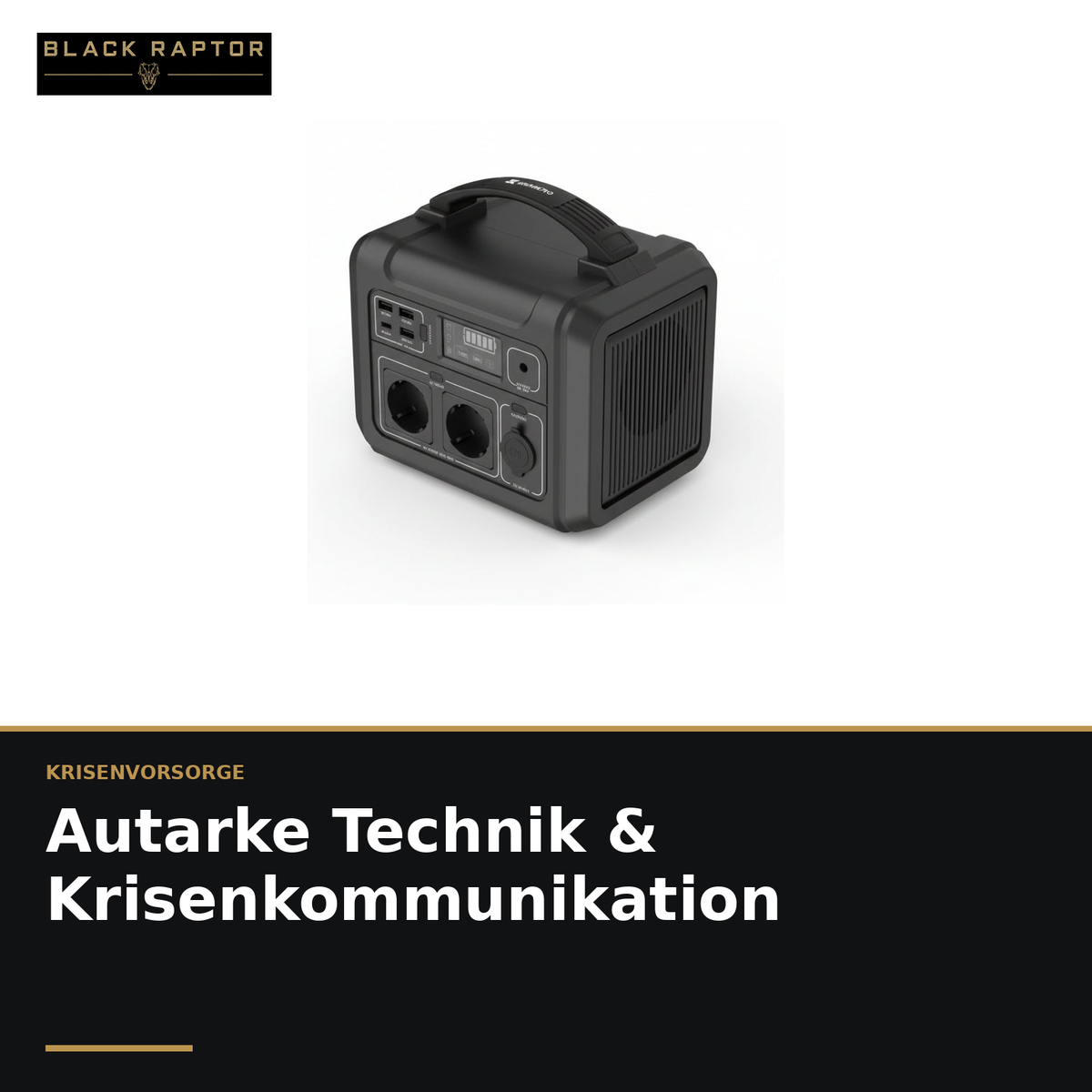 Autarke Technik & Krisenkommunikation