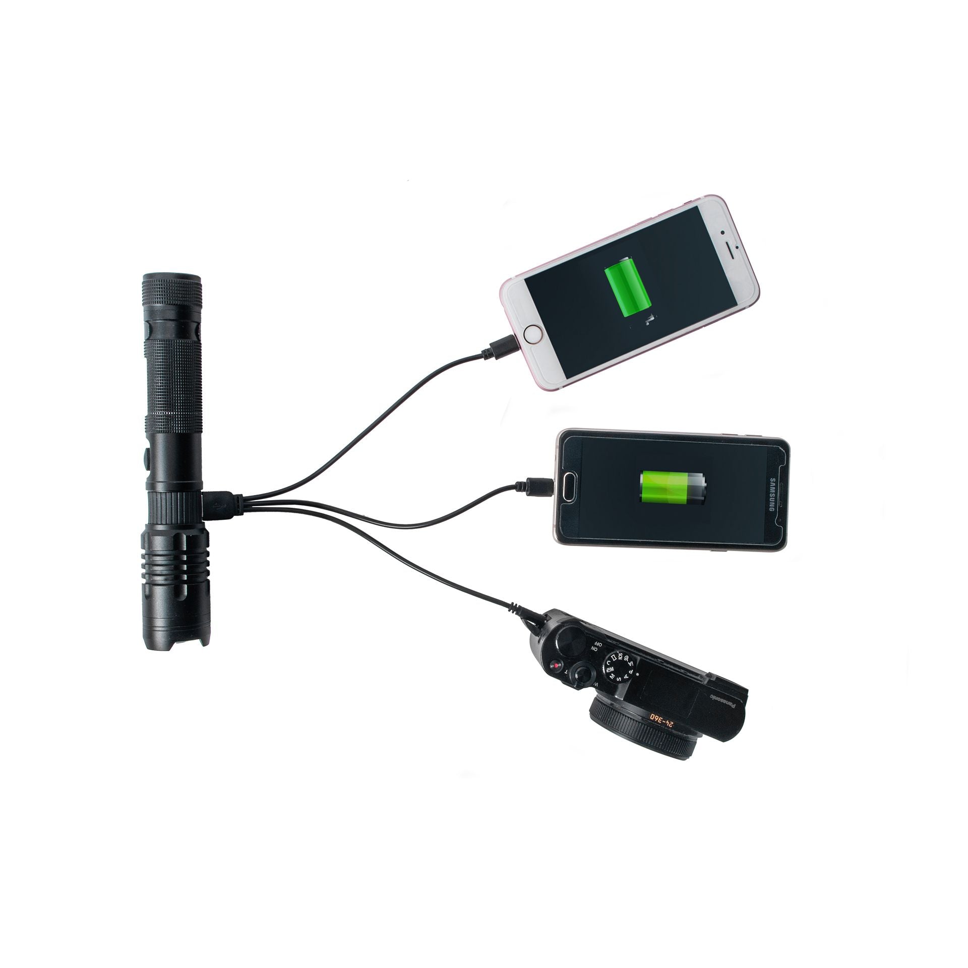 Origin Outdoors LED-Taschenlampe Powerbank – Ausstattung
