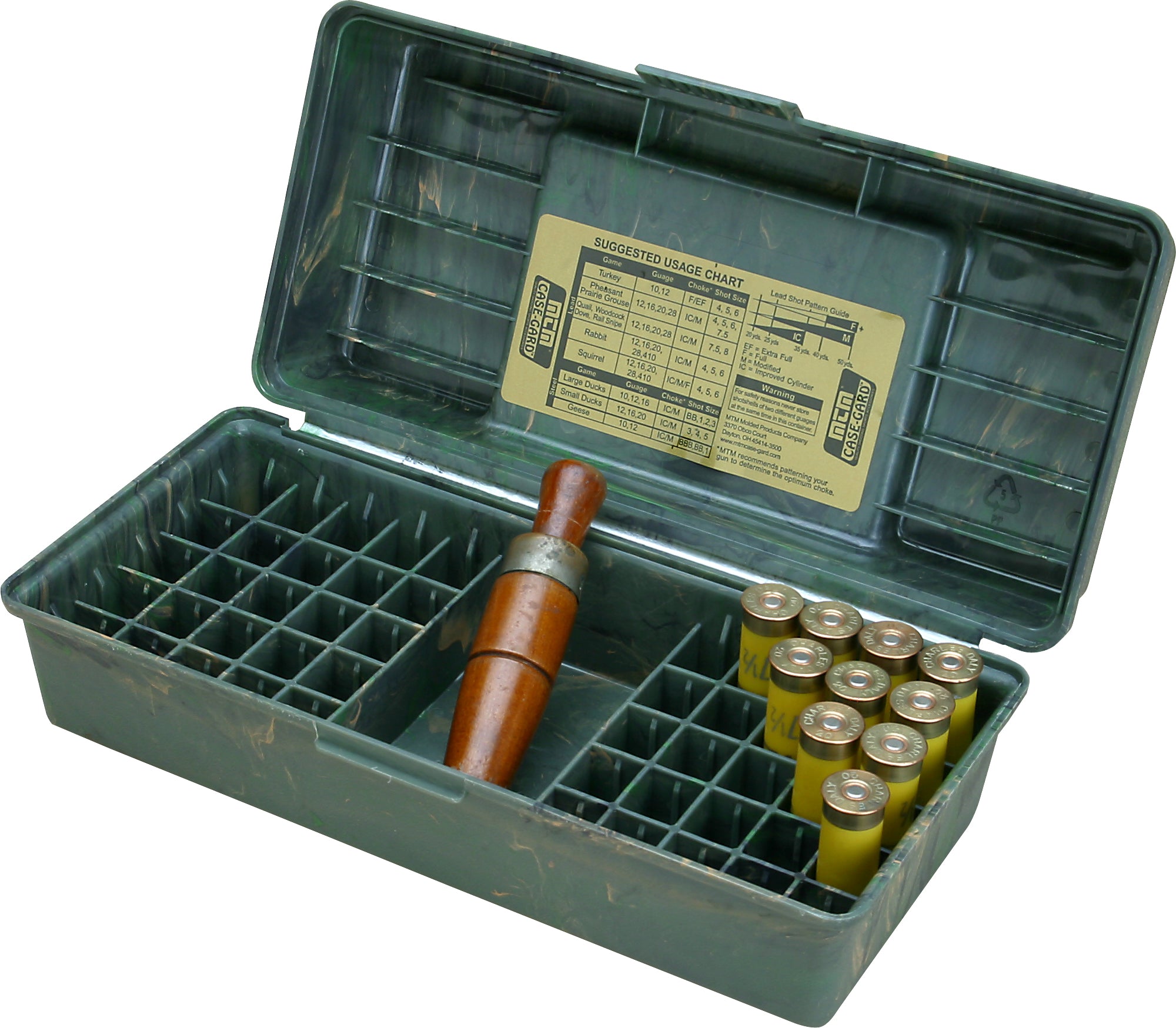MTM CASE-GARD SF-50-20-09 Schrotpatronenbox 50 Schuss, Wild Camo
