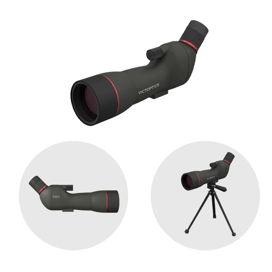 VictOptics SSSL02 Spektiv 20–60x70 mit Stativ