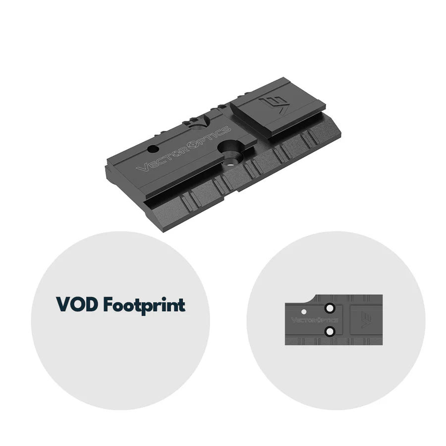 VectorOpticsVector Optics SCFRM - 18 CZ Shadow Montage für VOD (Aimpoint) Footprint - Black Raptor