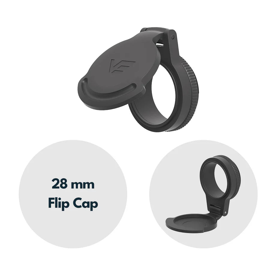 VectorOpticsVector Optics SCFC - M28 Aluminium Flip - Up Cap für Continental Objektiv 28mm - Black Raptor