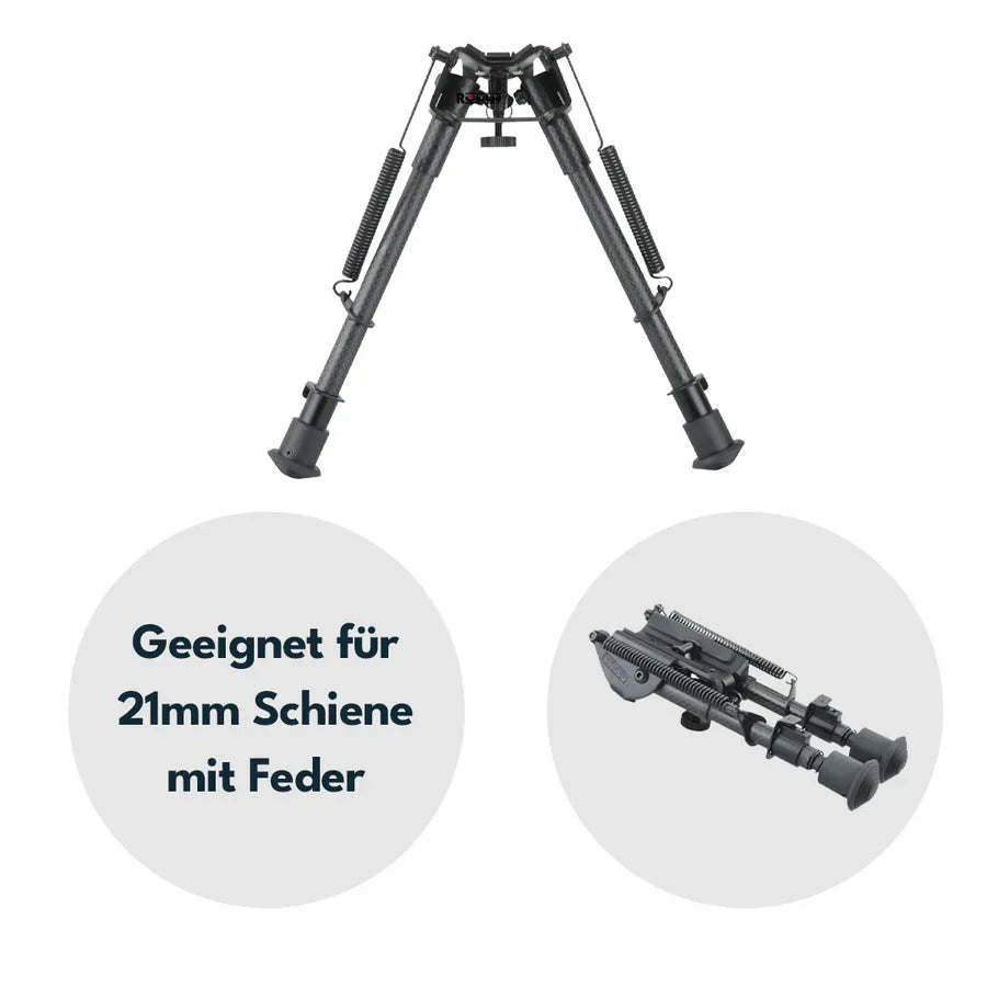 Vector Optics RSCFP-06 Carbon Bipod 6–9 Zoll