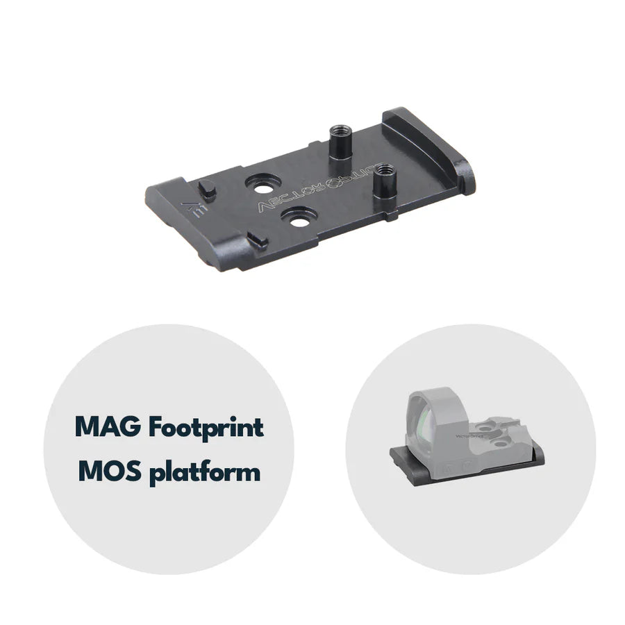 VectorOpticsVector Optics SCFRM - 16 Glock MOS Montage für MGT (SHIELD) Footprint - Black Raptor