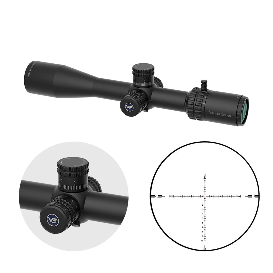 VectorOpticsVector Optics SCFF - 59 Orion Pro Max 4 - 16x44 HD FFP - Black Raptor