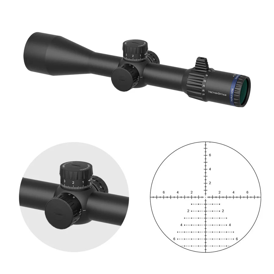 VectorOpticsVector Optics SCFF - 34 Tauron Gen II 4 - 32x56 FFP - Black Raptor
