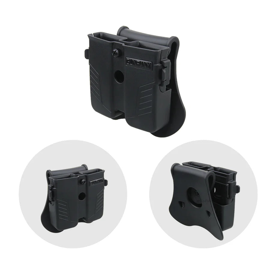 VectorOpticsVector Optics GPPD - 01 Magazintasche (Gürtelclip) für 9mm, .40 und .45 - Black Raptor