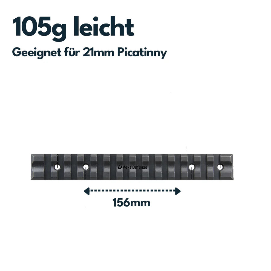 VectorOpticsVector Optics Stahl Picatinny - Schienen für Repetierbüchsen - Black Raptor