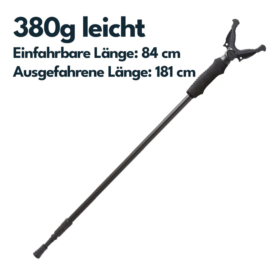 VectorOpticsVector Optics RSGR - 01 Rokstad 84 - 181cm Monopod zur Gewehrauflage - Black Raptor