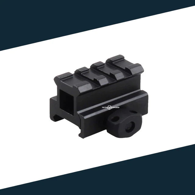 VectorOpticsVector Optics SCRA Picatinny Riser Montage - Black Raptor