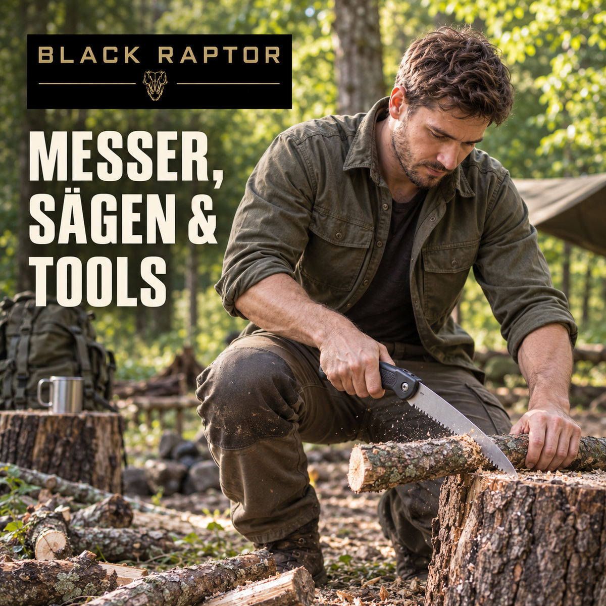 Messer, Sägen & Tools