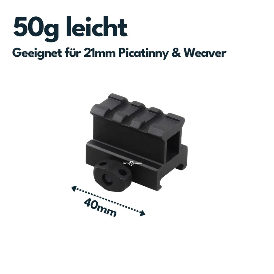 Vector Optics SCRA Picatinny Riser Montage