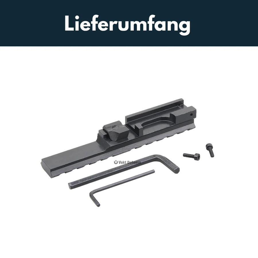 VectorOpticsVector Optics Stahl Picatinny - Schienen für Repetierbüchsen - Black Raptor