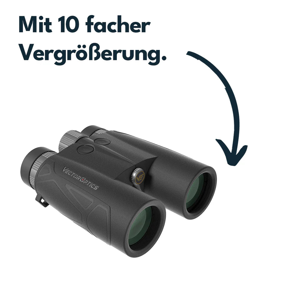VectorOpticsVector Optics SCBRF - 02 Paragon 10x42 Fernglas mit Entfernungsmesser - Black Raptor