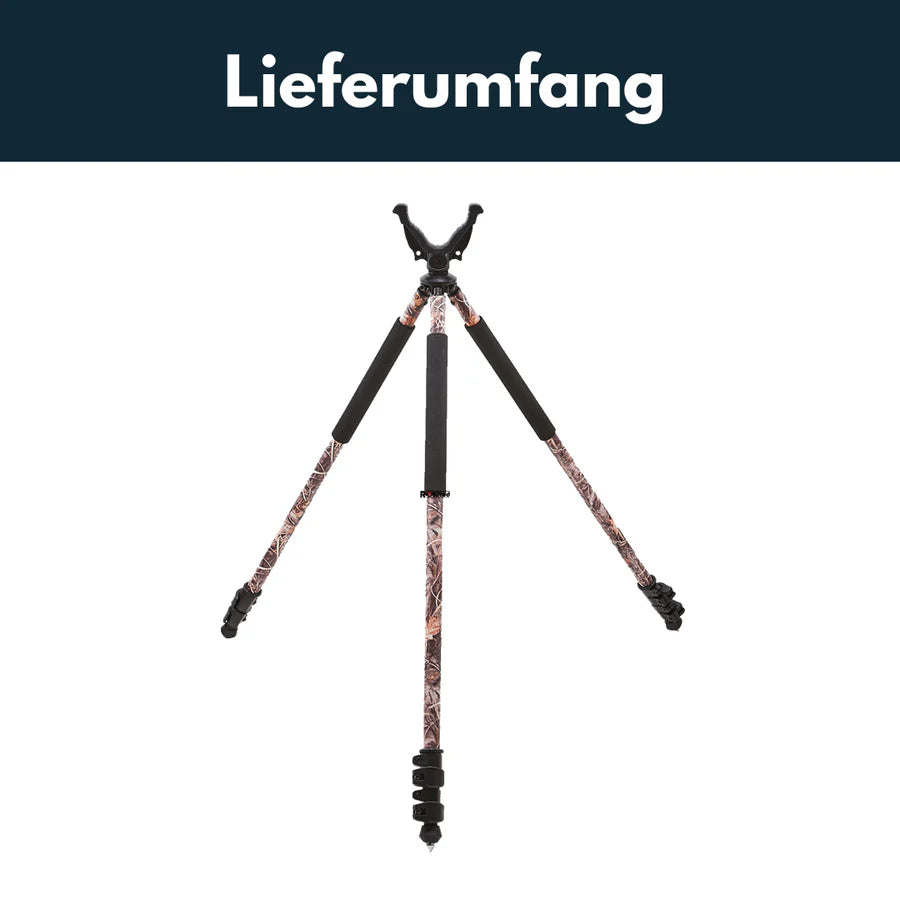 VectorOpticsVector Optics RSGR - 08 80 - 188cm Tripod Camo zur Gewehrauflage - Black Raptor