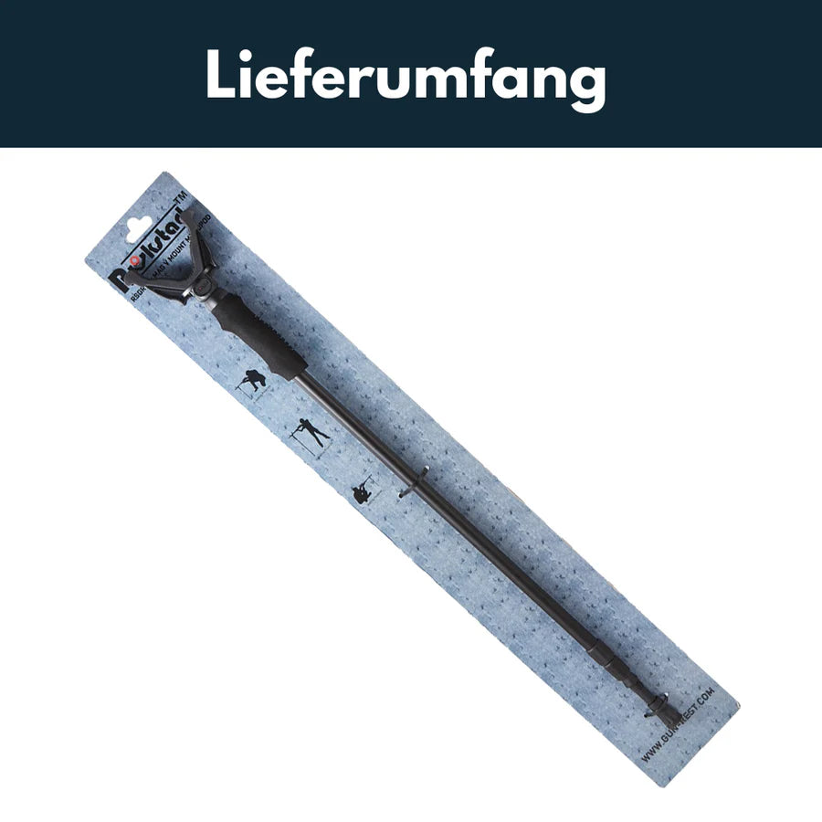 VectorOpticsVector Optics RSGR - 01 Rokstad 84 - 181cm Monopod zur Gewehrauflage - Black Raptor