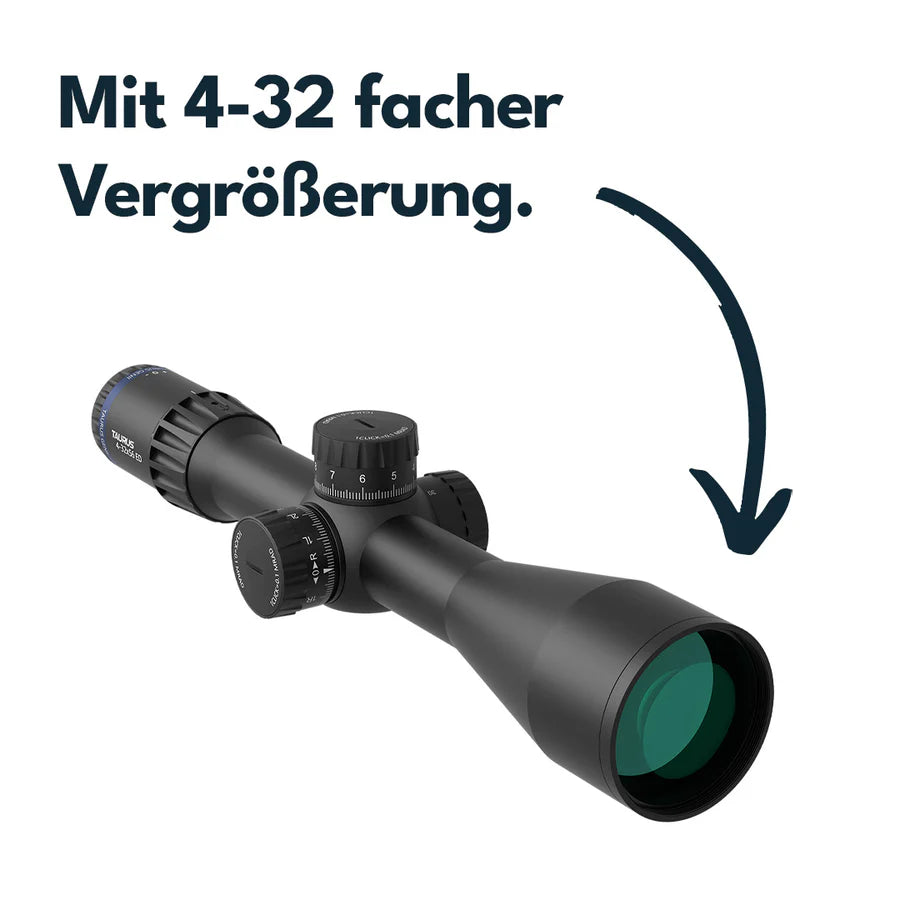 VectorOpticsVector Optics SCFF - 34 Tauron Gen II 4 - 32x56 FFP - Black Raptor