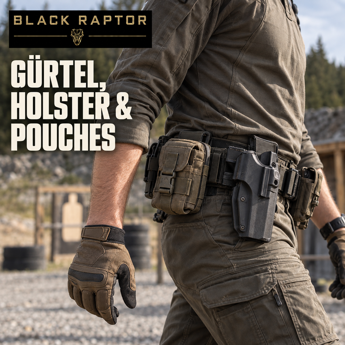 Gürtel, Holster & Pouches