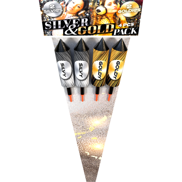 04667 Silver & Gold Pack Feuerwerk