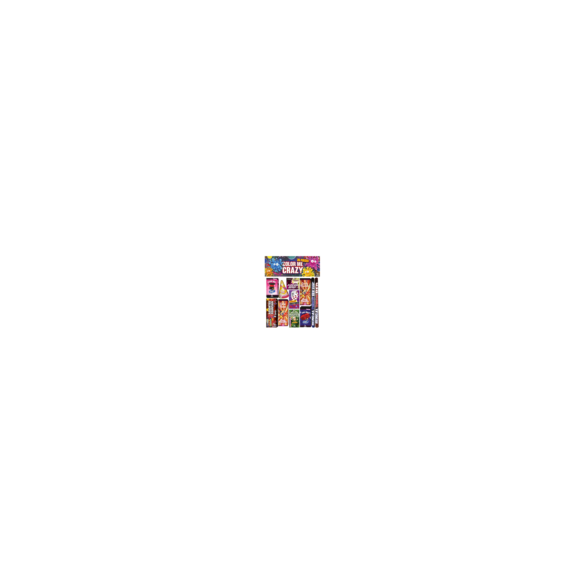 04702 Color Me Crazy Feuerwerk