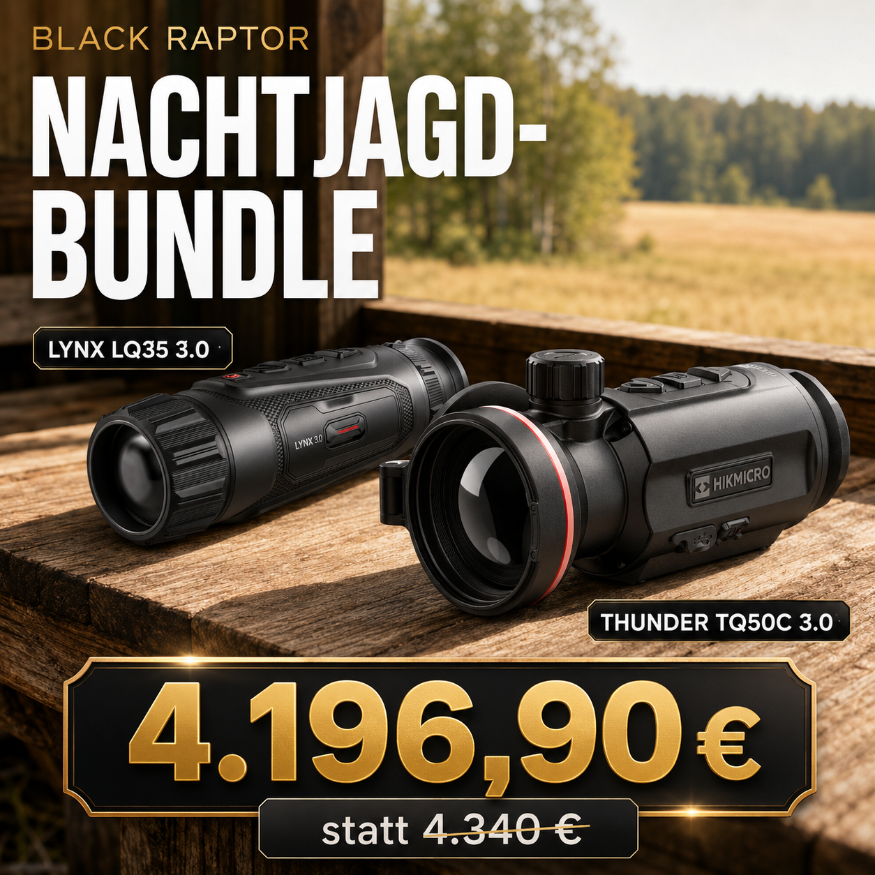 HIKMICRO Thunder TQ50C 3.0 + Lynx LQ35 3.0 Bundle