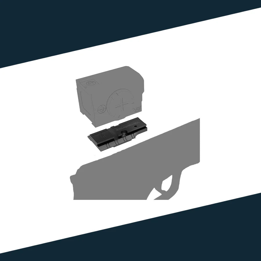 VectorOpticsVector Optics SCFRM - 18 CZ Shadow Montage für VOD (Aimpoint) Footprint - Black Raptor
