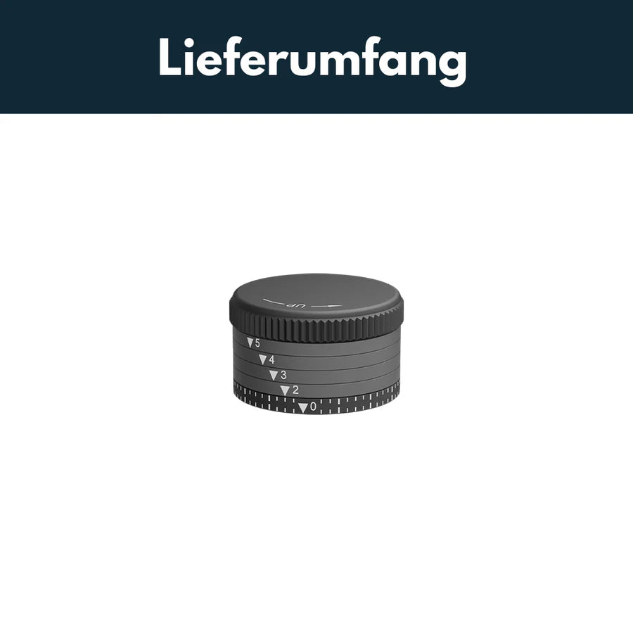 VectorOpticsVector Optics SCCON - HBT ballistischer Turm für Continental Hunting Zielfernrohre - Black Raptor