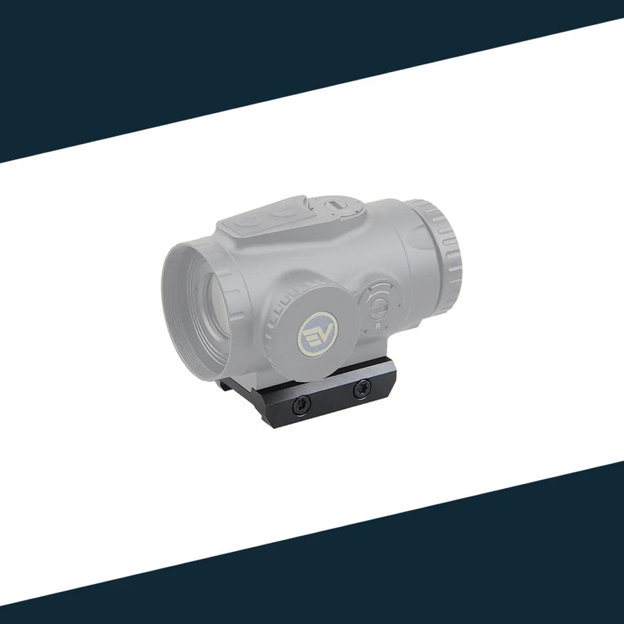 VectorOpticsVector Optics SCPSM - 02 RUM Picatinny Low - Profile Montage - Black Raptor