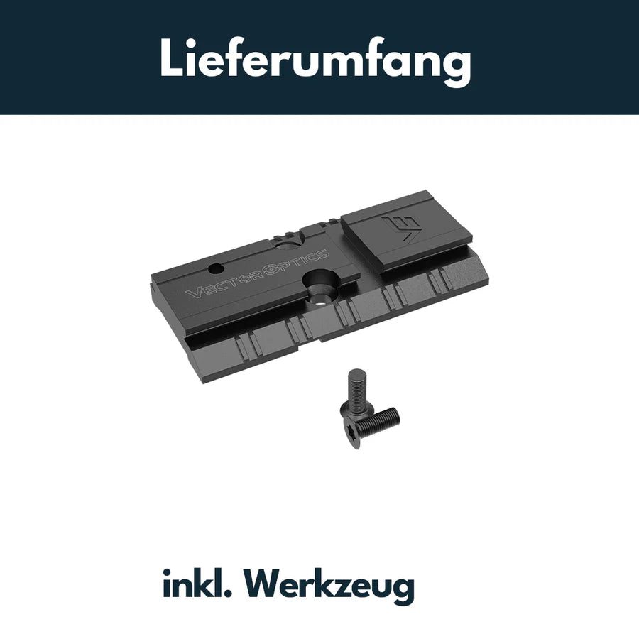 VectorOpticsVector Optics SCFRM - 18 CZ Shadow Montage für VOD (Aimpoint) Footprint - Black Raptor