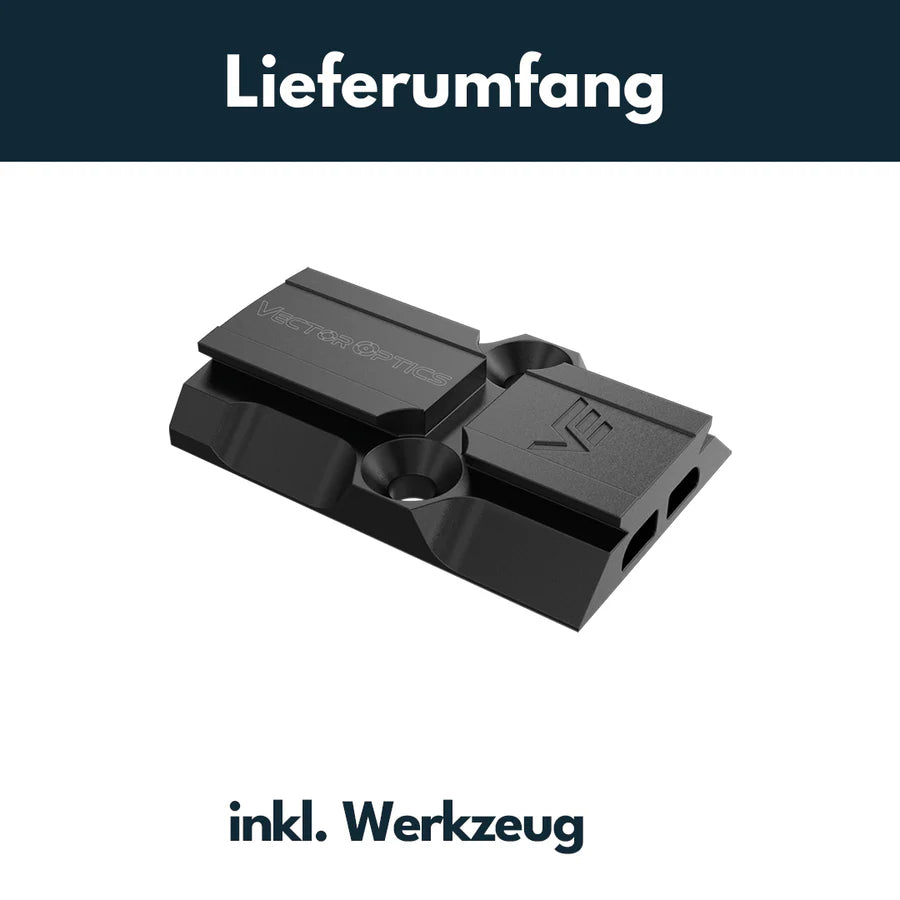 VectorOpticsVector Optics SCFRM - 13 Adapter von MOJ (RMR) zu VOD (Aimpoint) - Black Raptor