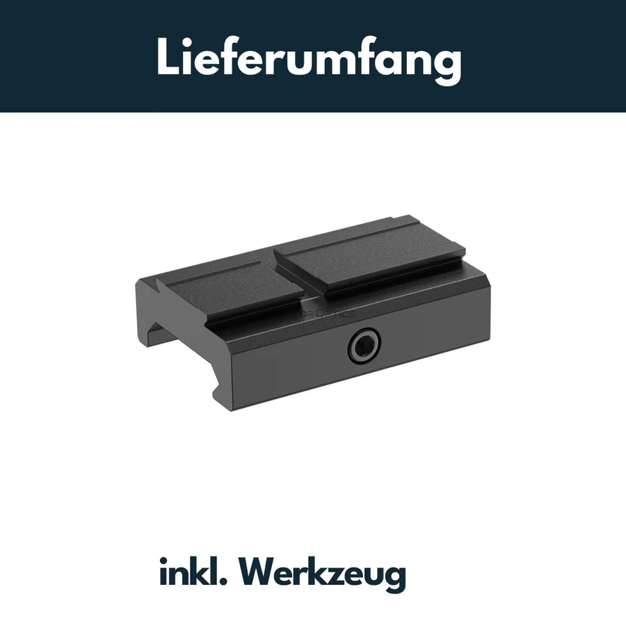 VectorOpticsVector Optics SCFRM - 14 Montage mit VOD (Aimpoint) Footprint für 21mm Weaver, h=6mm - Black Raptor