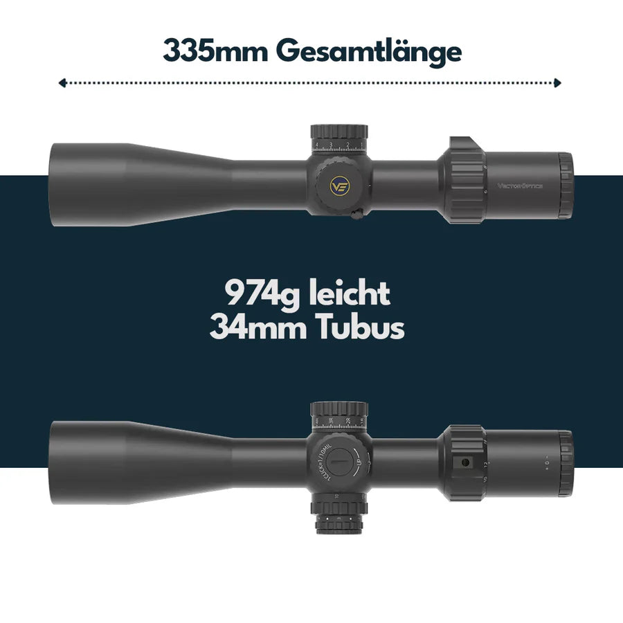 VectorOpticsVector Optics SCFF - 46 Tauron 6 - 24x50 HD MIL - Black Raptor