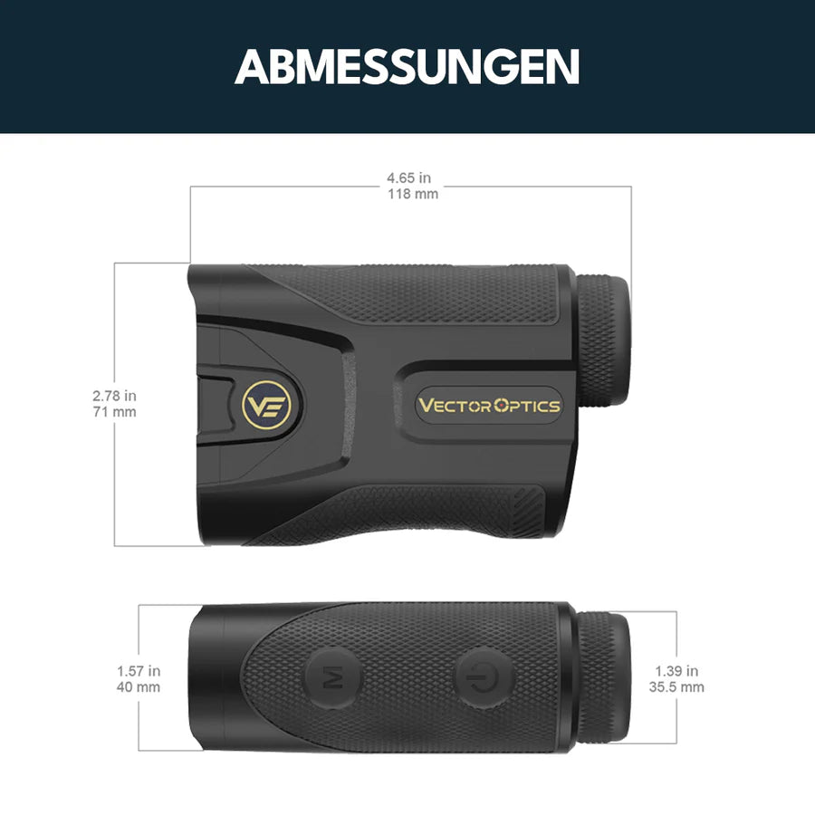 VectorOpticsVector Optics SCRF - S24 Paragon 7x25 GenIII Digital Balistic BDC Entfernungsmesser - Black Raptor
