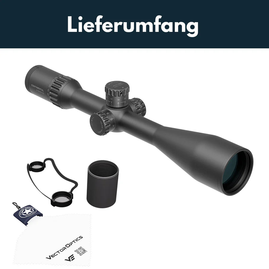 VectorOpticsVector Optics SCOL - TE52 Continental 6 - 48x56ED SFP MOA - Black Raptor