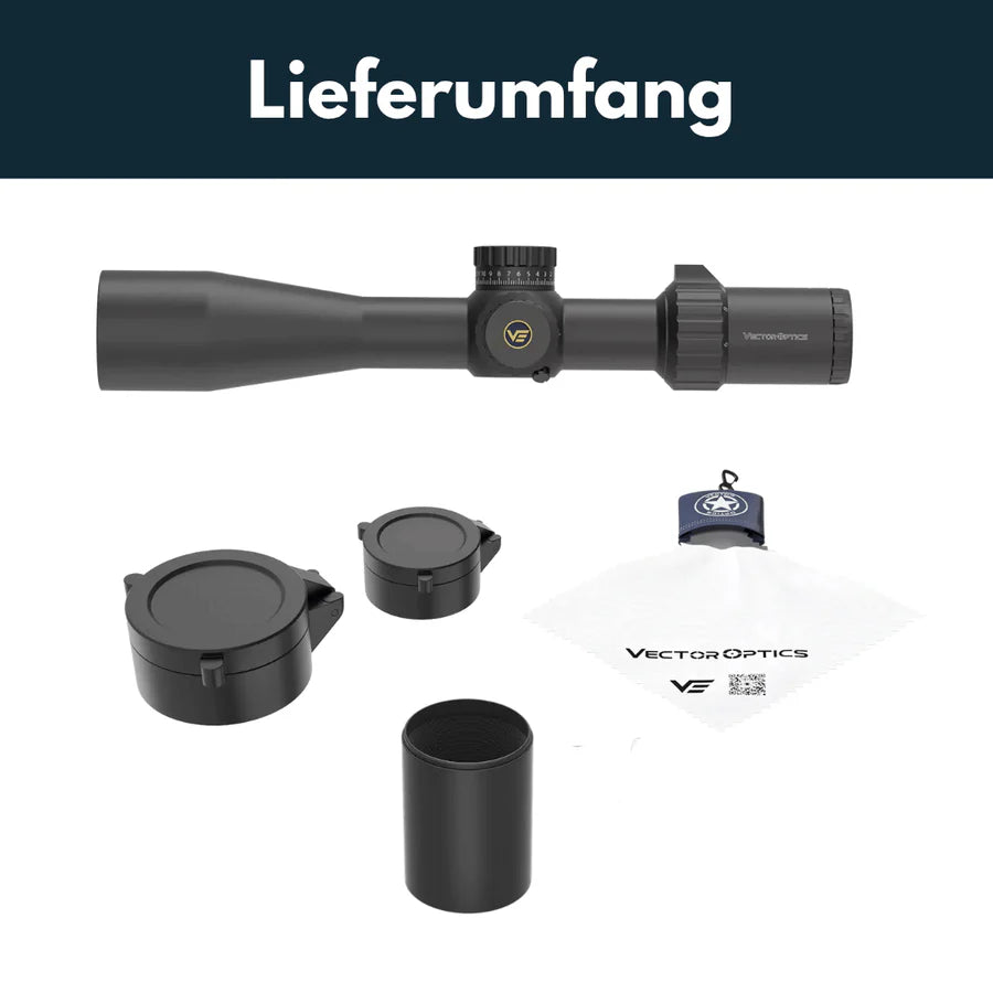 VectorOpticsVector Optics SCFF - 51 Tauron 6 - 24x50 HD MOA - Black Raptor