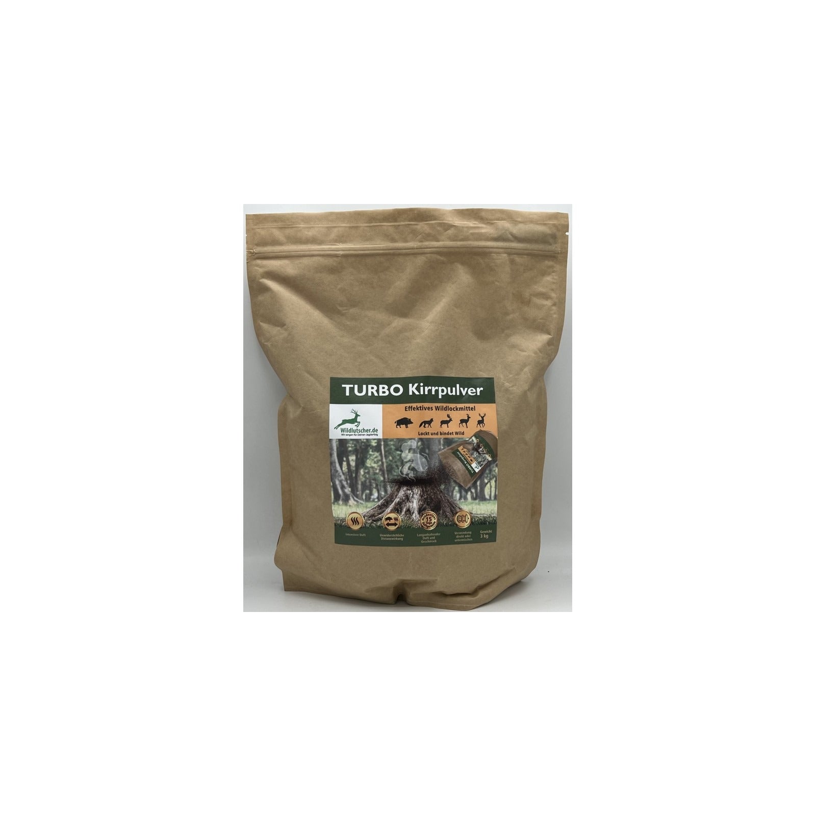 Wildlutscher Turbo Kirrpulver 3kg
