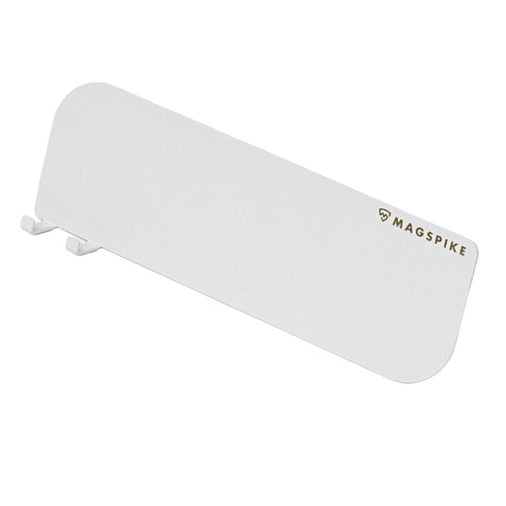 Trägerplatte mit Magnet MagSpike Set M+ mit integrierten Haken, silber