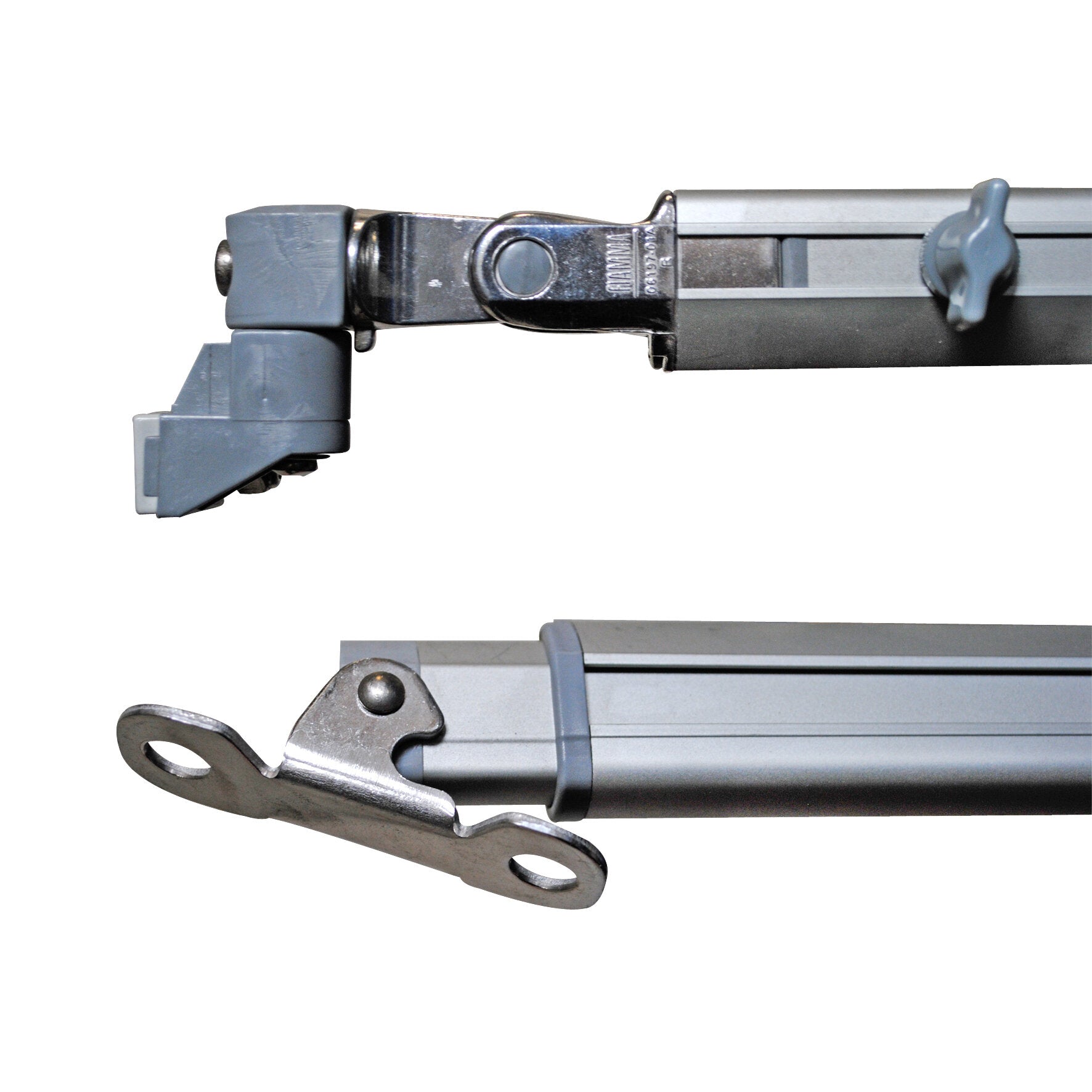 Stützfuß 370 – 400, rechts für Markise F65