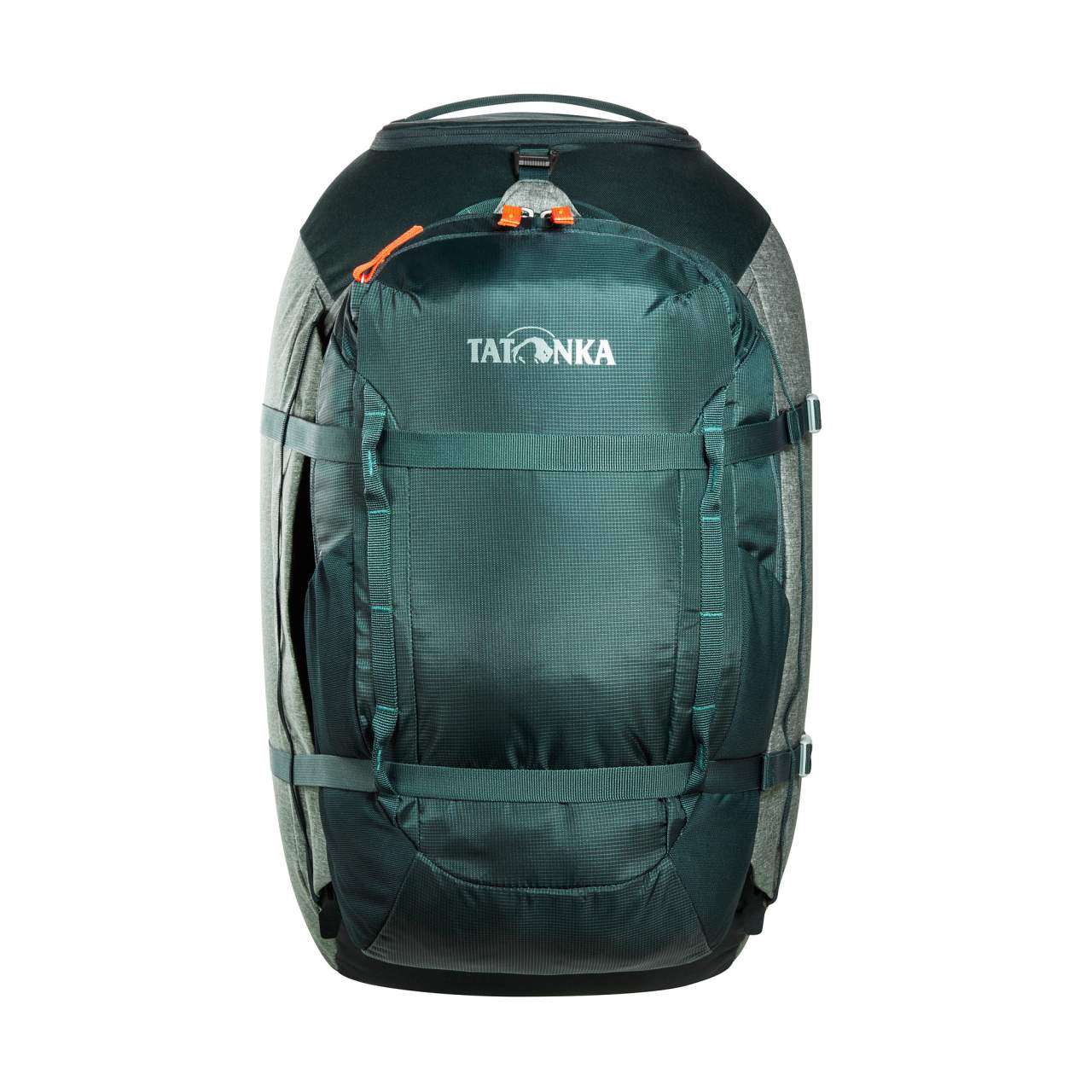 TatonkaTatonka Great Escape 60+15 – Reiserucksack mit Front - Daypack - Black Raptor