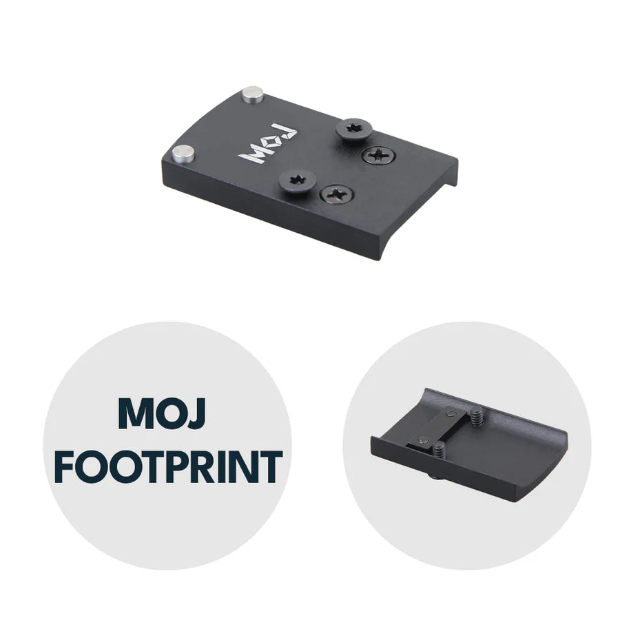 VectorOpticsVector Optics SCRDM - 08 Glock Montage für Reflexvisiere mit MOJ (RMR) Footprint - Black Raptor