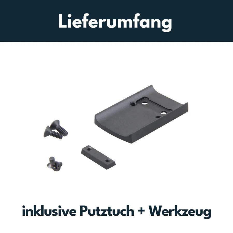VectorOpticsVector Optics SCRDM - 08 Glock Montage für Reflexvisiere mit MOJ (RMR) Footprint - Black Raptor