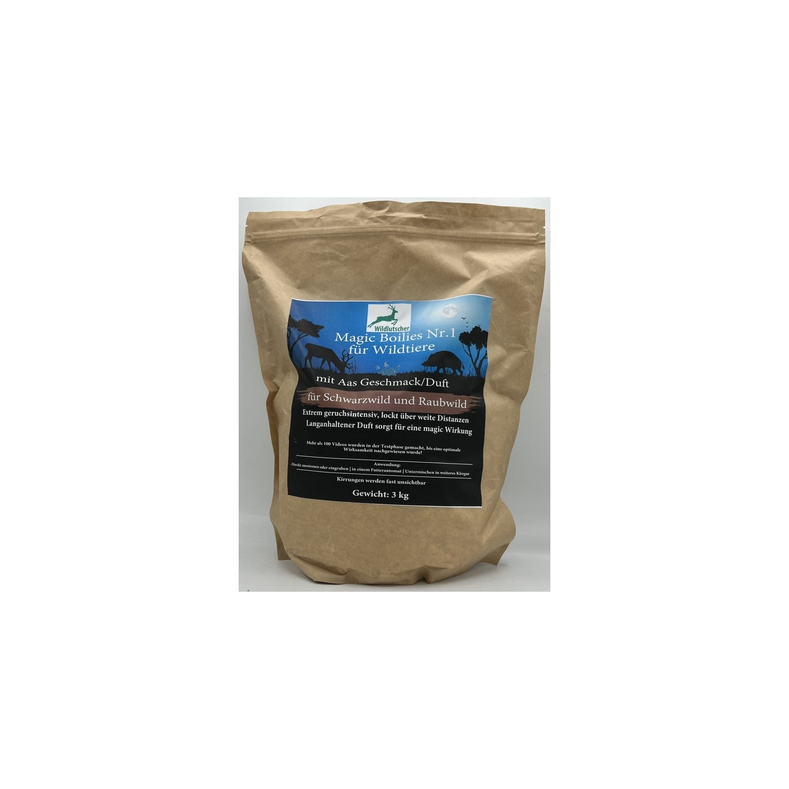 Wildlutscher Magic Boilies Nr.1 Aas-Duft 3kg
