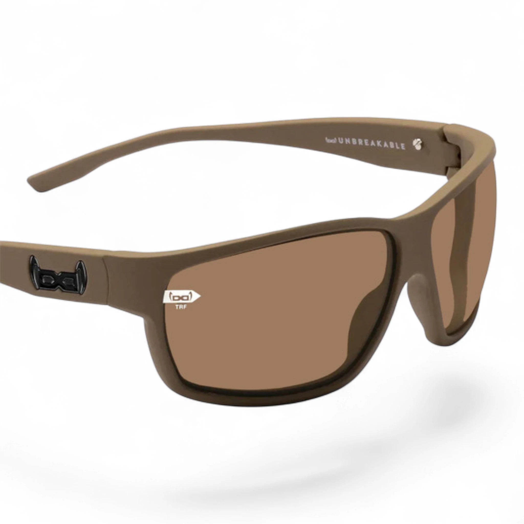 Sonnenbrille gloryfy G15 GUARDIAN in mattem Olivgrün mit braunen, polarisierten und selbsttönenden Gläsern, robustem,.