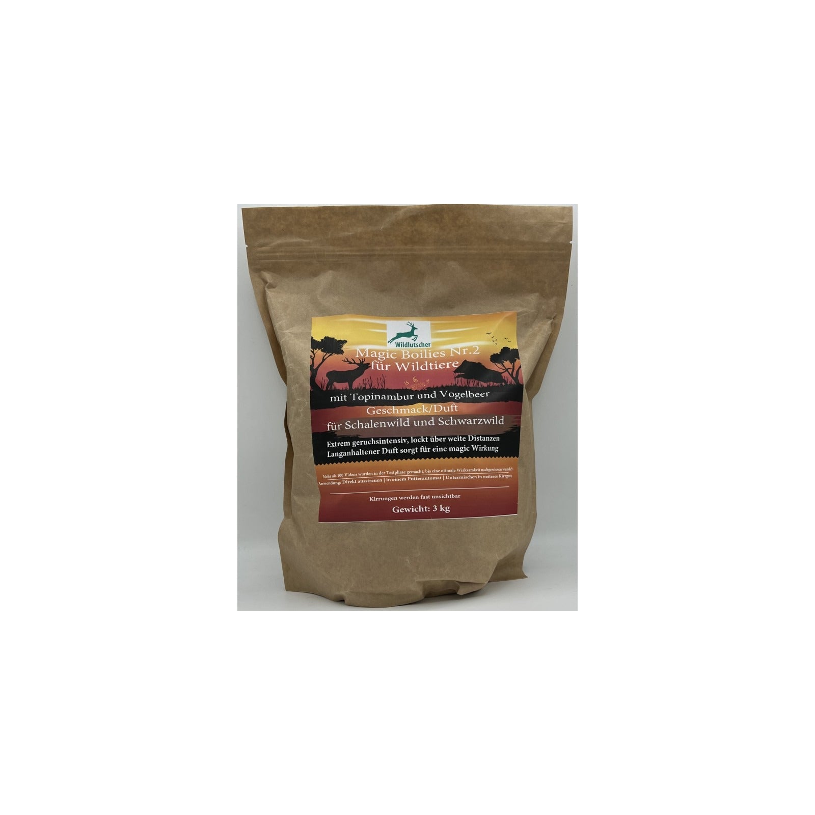 Wildlutscher Magic Boilies Nr.2 Topinambur/ Vogelbeere 3kg