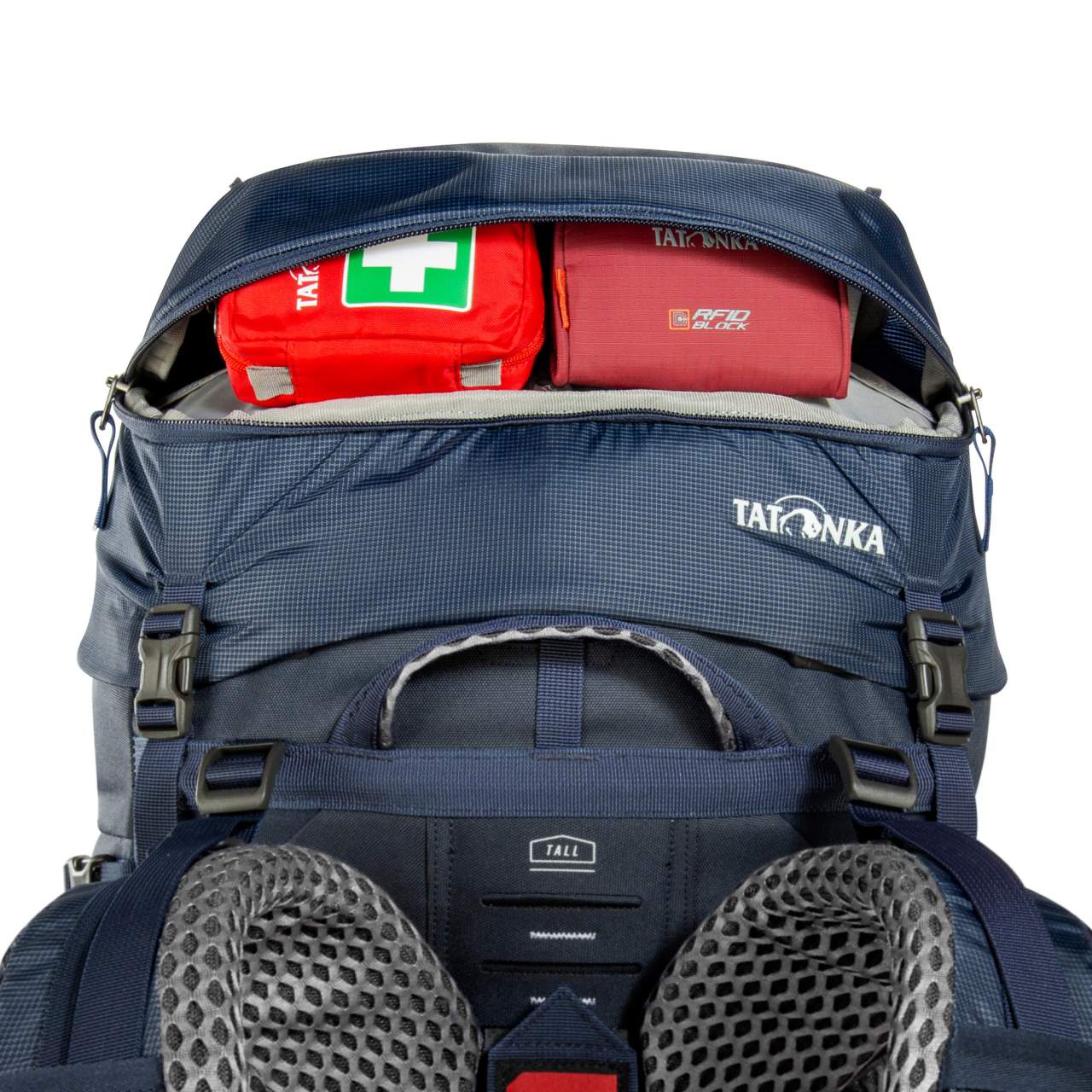 TatonkaTatonka Yukon 60+10 – Trekkingrucksack mit V2 - Tragesystem - Black Raptor