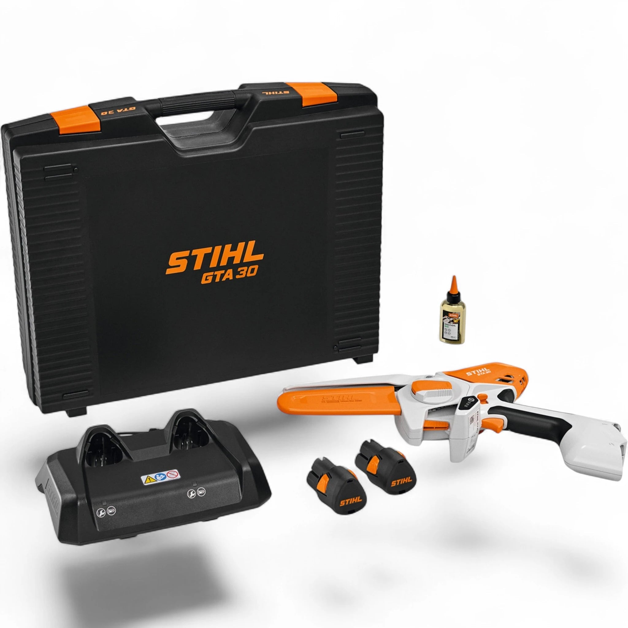 Stihl GTA 30 Set – Akku - Gehölzschneider mit 2× AS 2 & AL 5 - 2 - Black Raptor