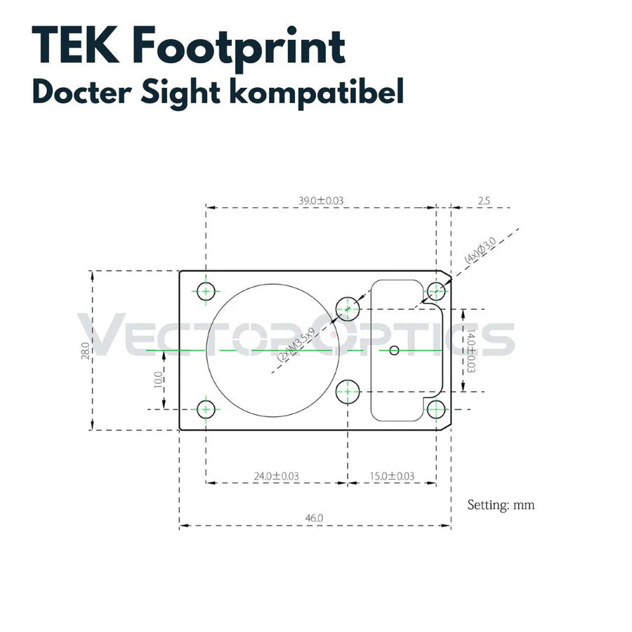VectorOpticsVictoptics RDSL16 V3 1x22 Sphinx - Black Raptor
